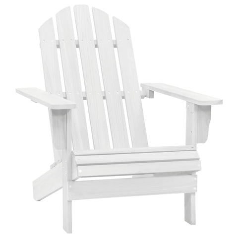 NNEVL Garden Chair Wood White