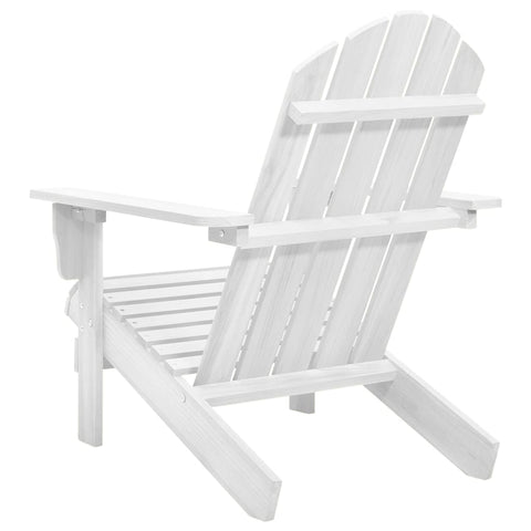 NNEVL Garden Chair Wood White