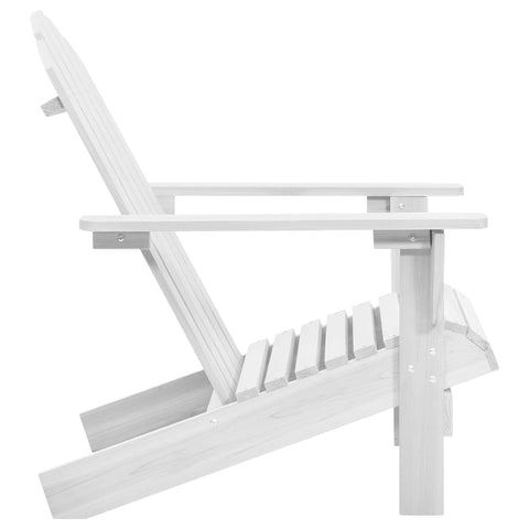 NNEVL Garden Chair Wood White