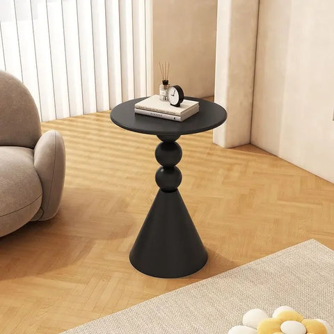 Black Style Iron Art Side Table