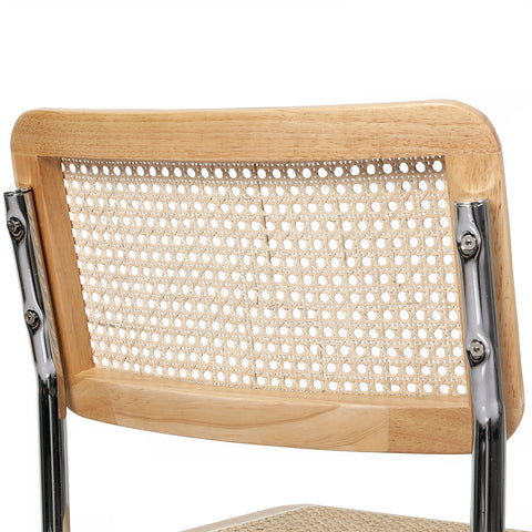 NNEIDS Levede 2x Rattan Chair Dining Chairs