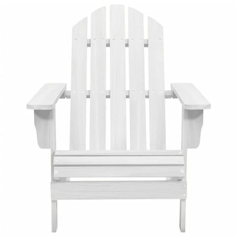 NNEVL Garden Chair Wood White