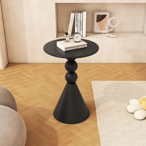 Black Style Iron Art Side Table
